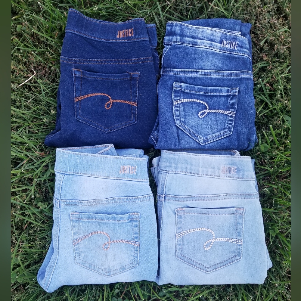 Justice jeggings bundle